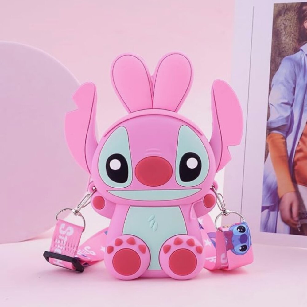 Disney Stitch Mimi Silicon Crossbody CUTE bag